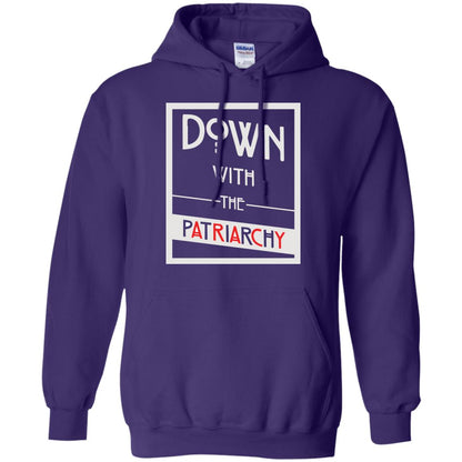 Down With The Patriarchy Shirt Purple
