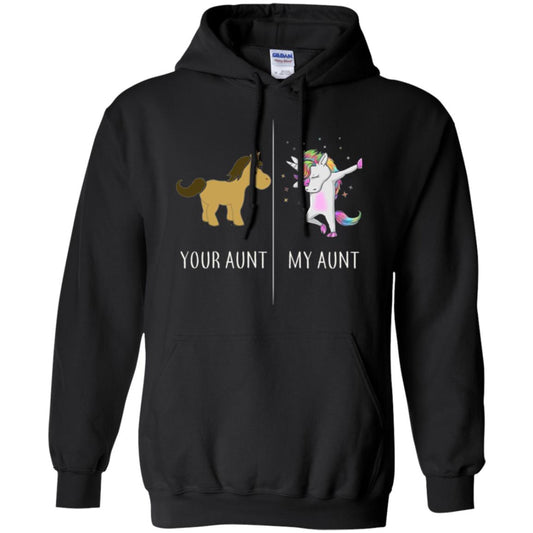 Family T-shirt Your Aunt My Aunt Black