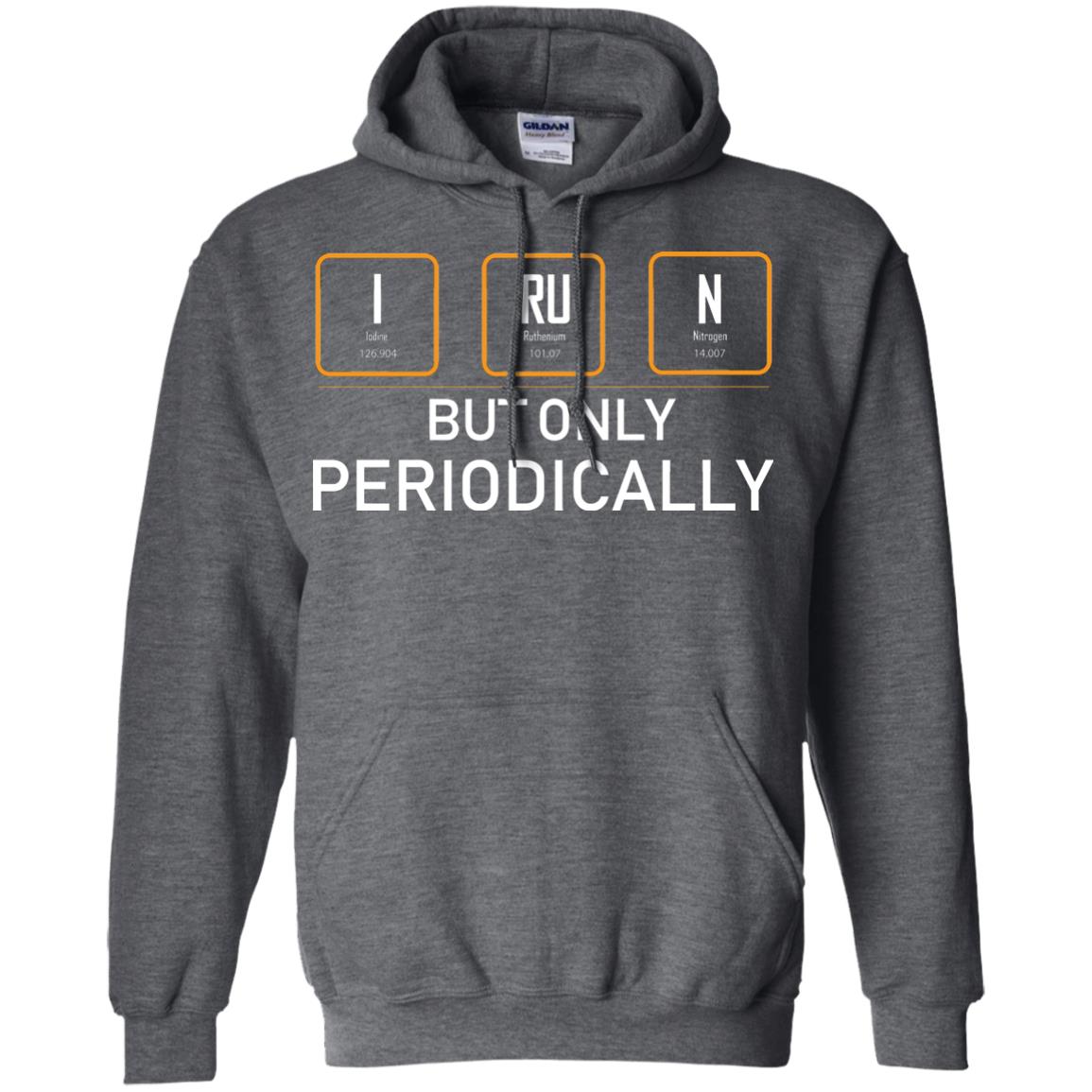 But Only Periodically Scientist T-shirt Dark Heather
