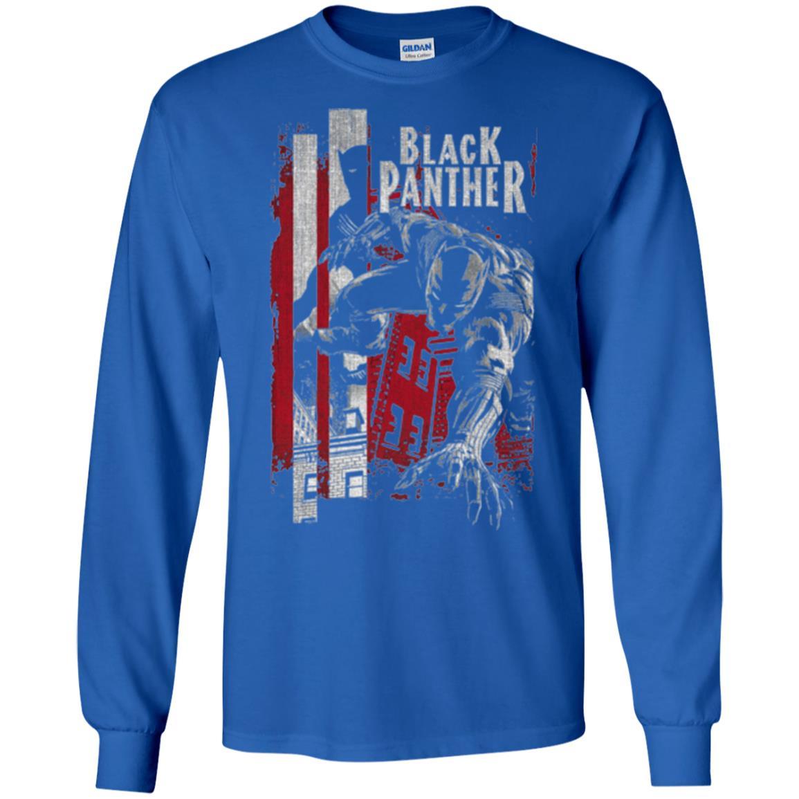 Film T-shirt Panther Lurk Graphic T-shirt Royal