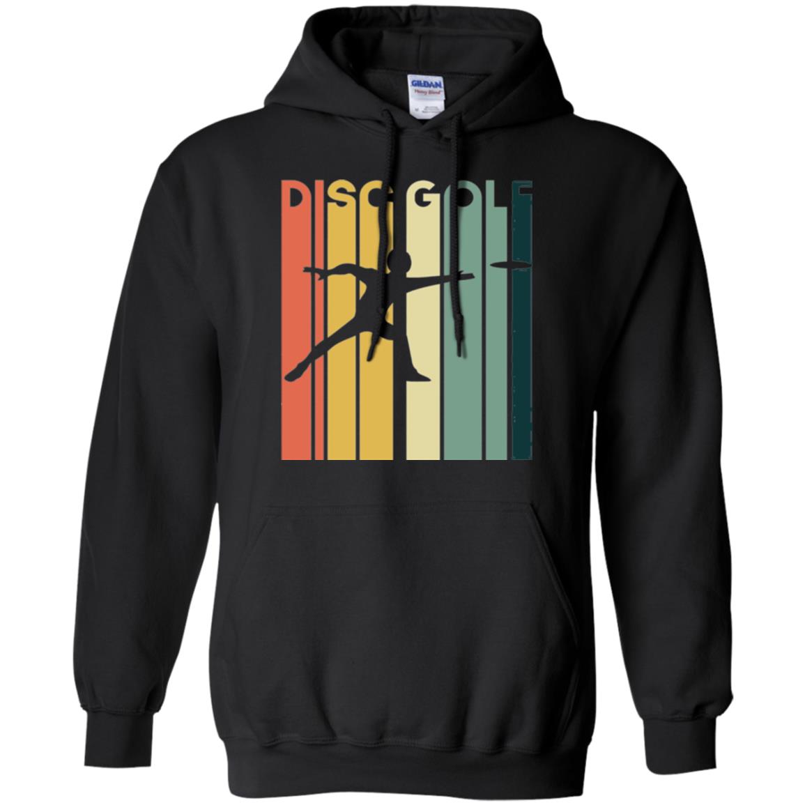 Disc Golf Retro Vintage T-shirt Black
