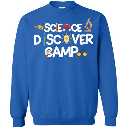 Science Discover Camp Summer Trip Shirt Royal