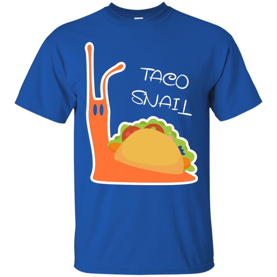 Taco Lover T-shirt Snail Royal