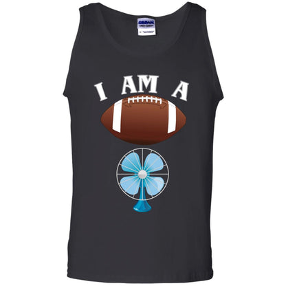 Football Lover T-shirt I Am A Football Fan Black