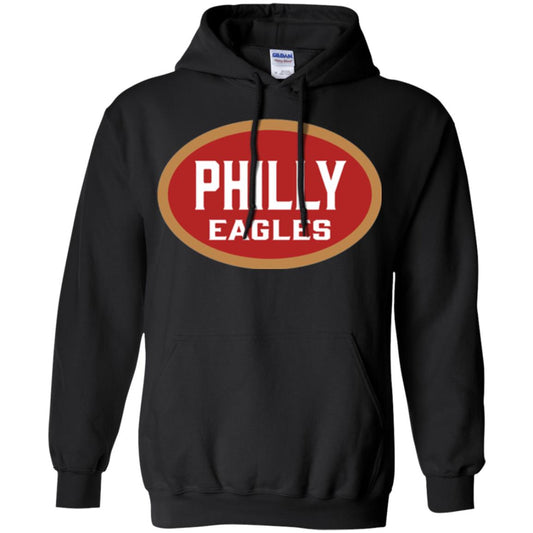 Football T-shirt Philly Eagles Black