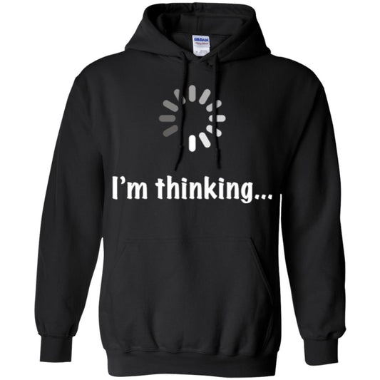 Funny T-shirt I_m Thinking Black