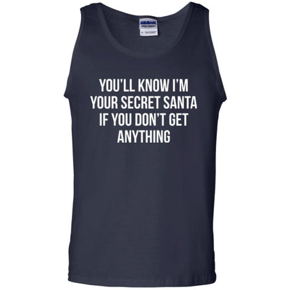 Christmas T-shirt You_ll Know I_m Your Secret Santa Navy
