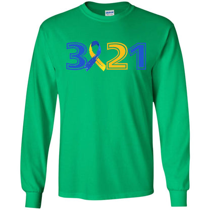 Awareness March 21 World Down Syndrome Day T-shirt Irish Green