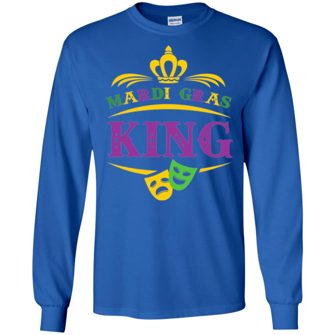 Mardi Gras King Gift T-shirt Royal