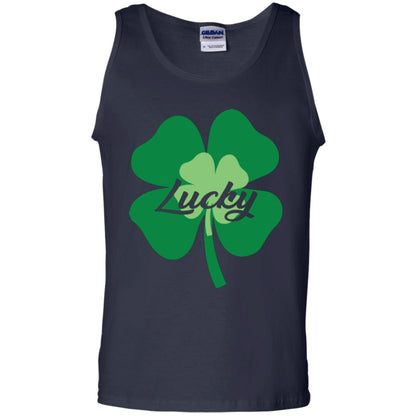 Saint Patrick's Day T-shirt Lucky Leprechaun Navy