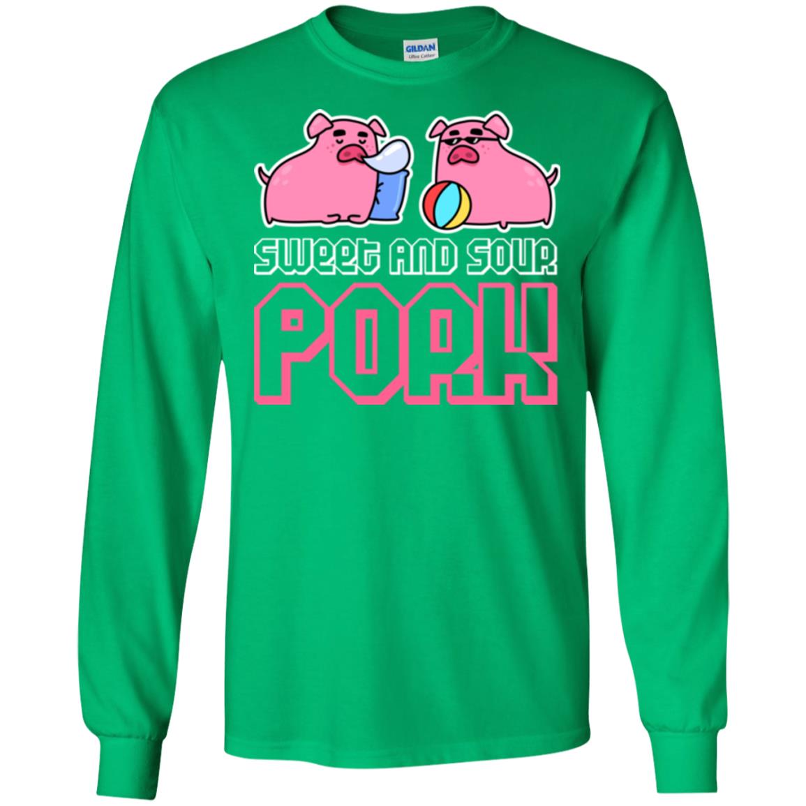 Food Lover T-shirt Sweet And Sour Pork Irish Green