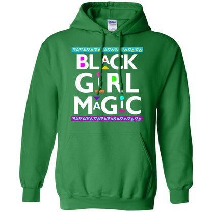Black Girl Magic T-shirt Women_s Black History Irish Green