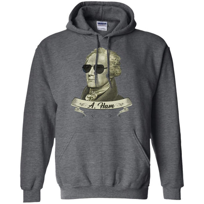 Funny Hamilton T-shirt Dark Heather