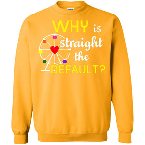 Why Is Straight The Default Lgbt Shirt