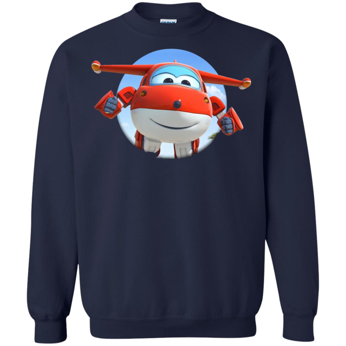Super Wings Jett Movie Lover T-shirt Navy