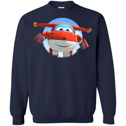 Super Wings Jett Movie Lover T-shirt Navy