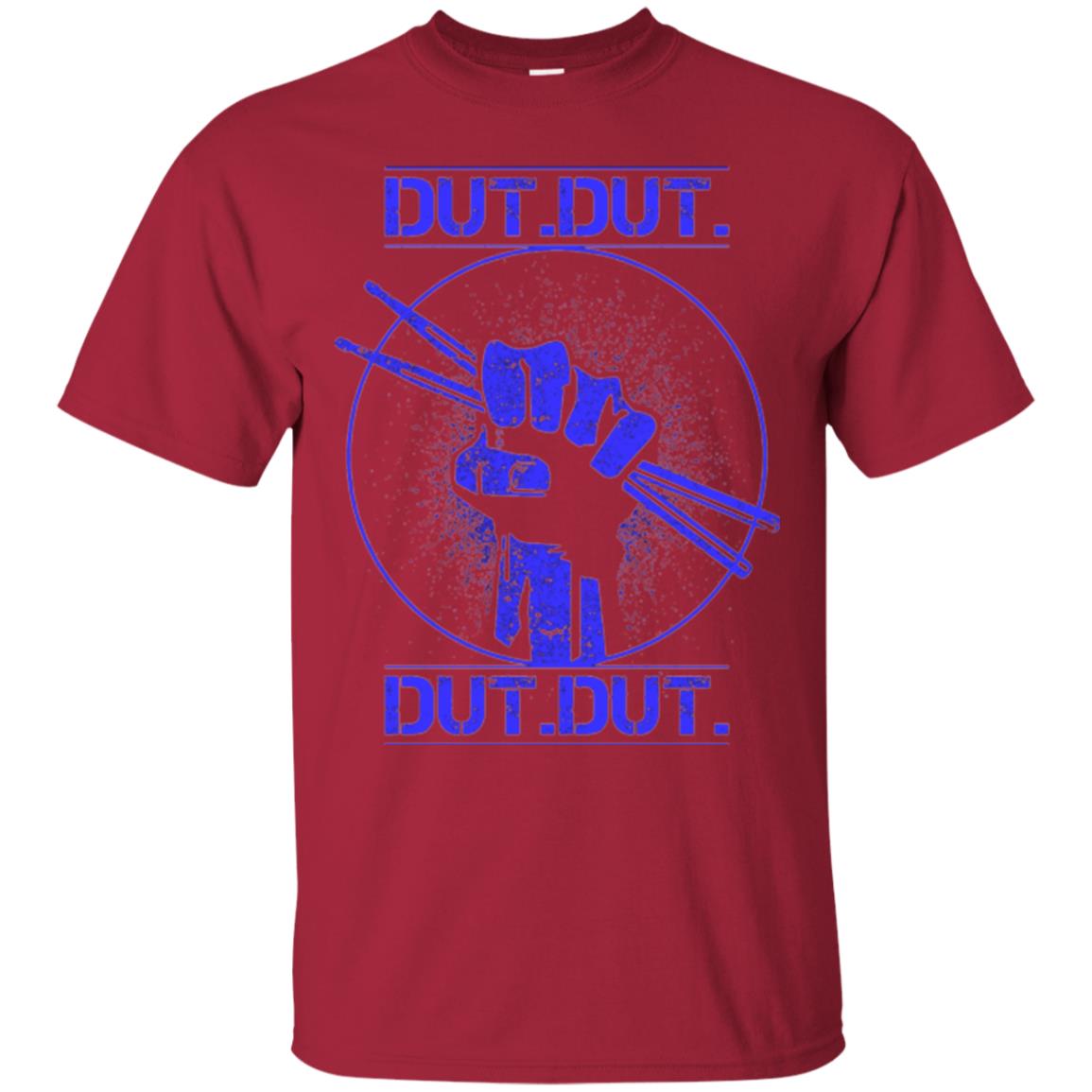 Drum Lovers T-shirt Dut Marching Band Cardinal