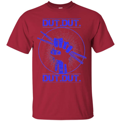 Drum Lovers T-shirt Dut Marching Band Cardinal