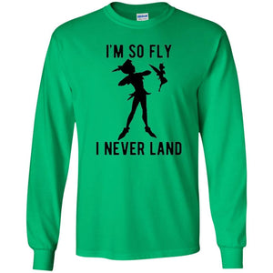 Film T-shirt Tinker Bell I'm So Fly I Never Land