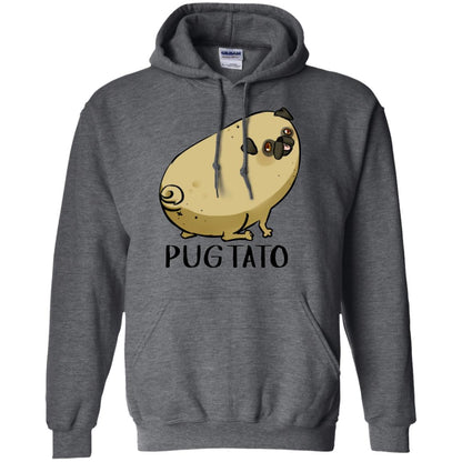 Dog Lovers T-shirt Pugtato Dark Heather