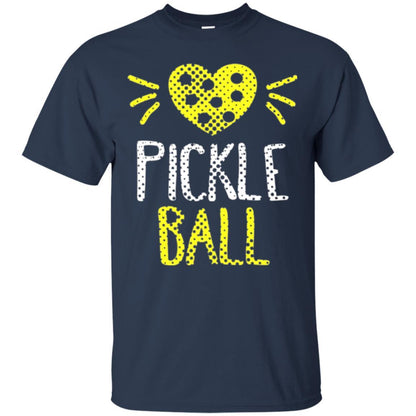 Pickleball Lover T-shirt Cute Retirement Navy