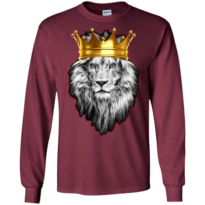 King Lion Awesome Super T-shirt Maroon
