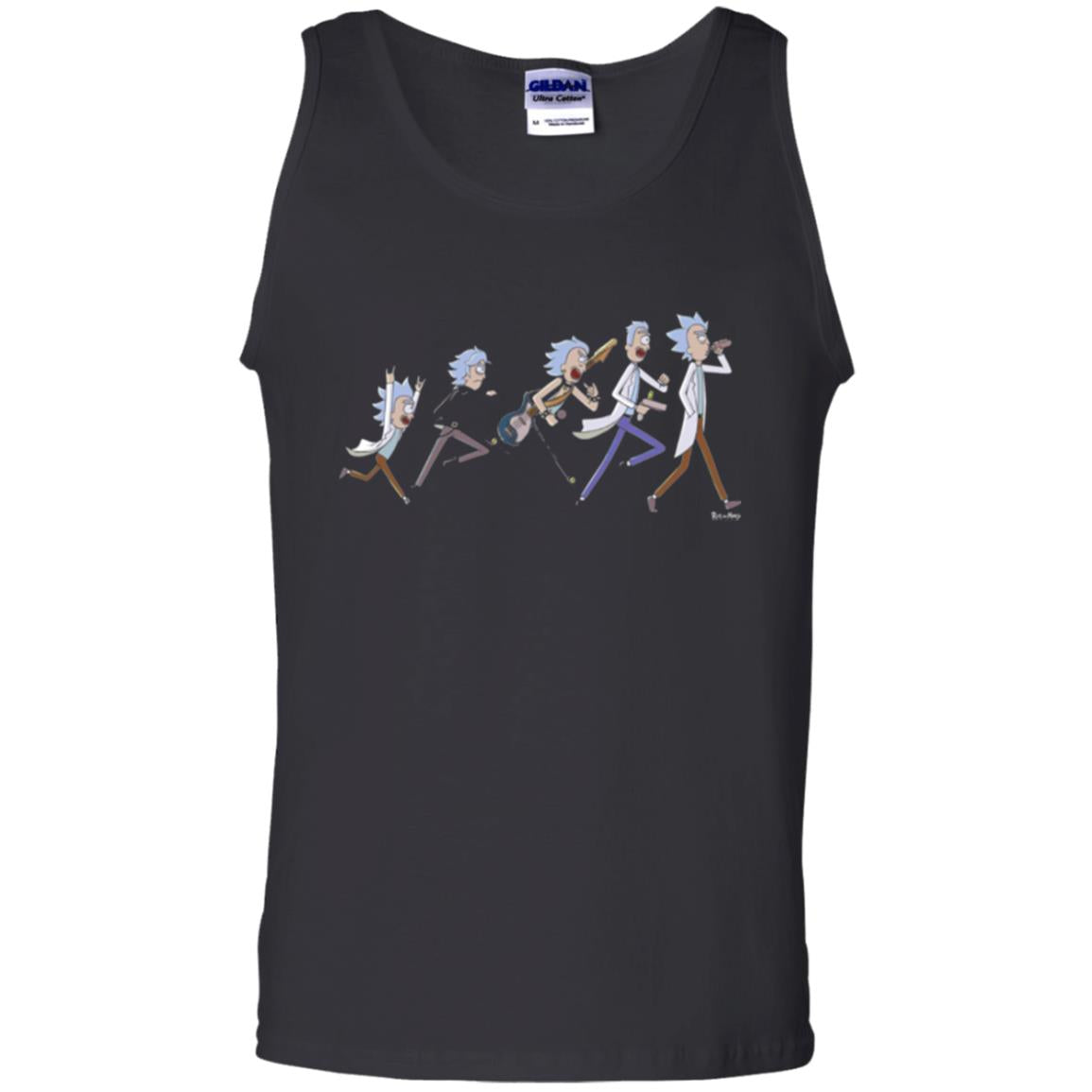 Rick And Morty T-shirt The Life Of Rick Black