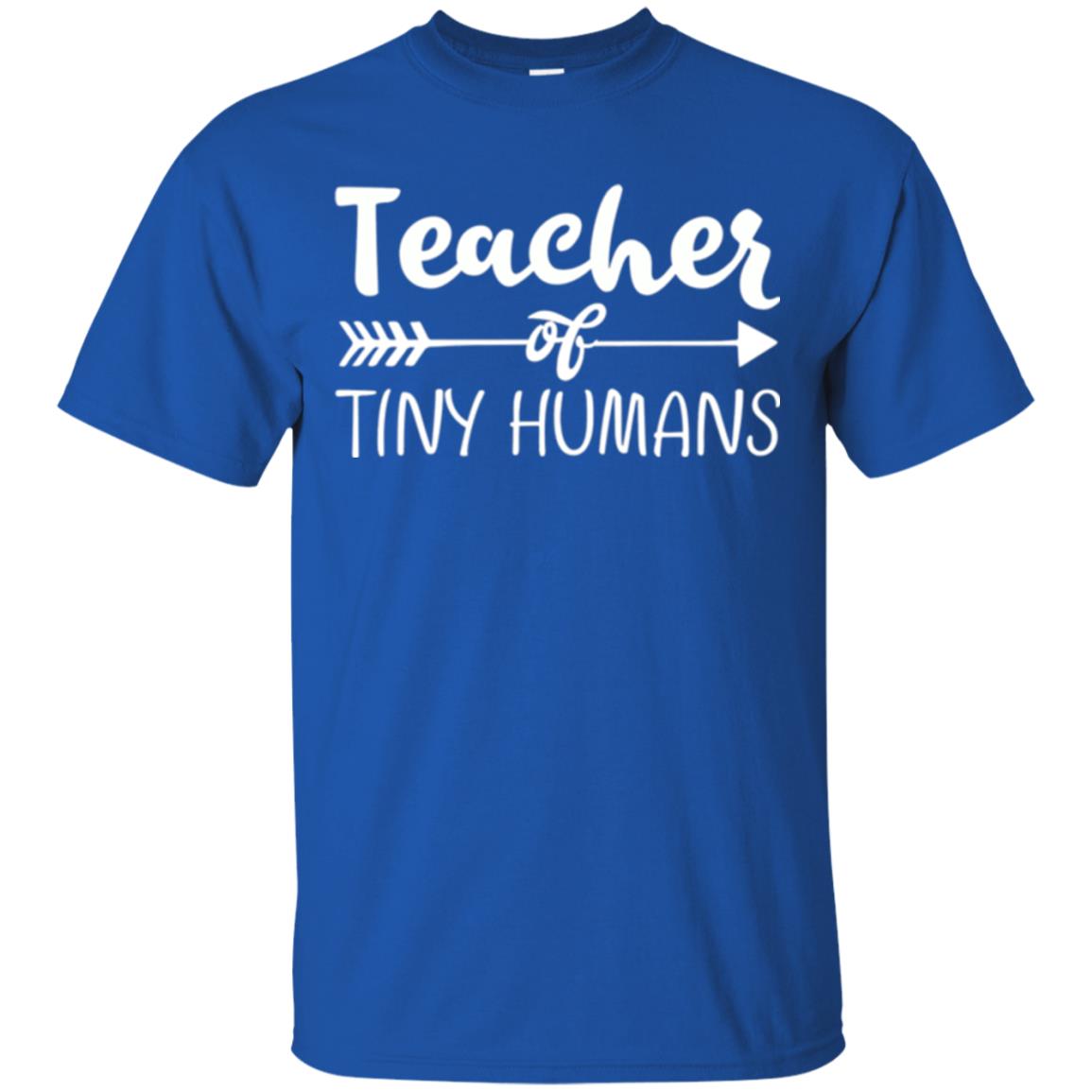 Kindergarten Preschool T-shirt Teacher Of Tiny Humans Royal