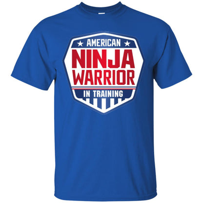 American Ninja Warrior In Training T-shirt Royal