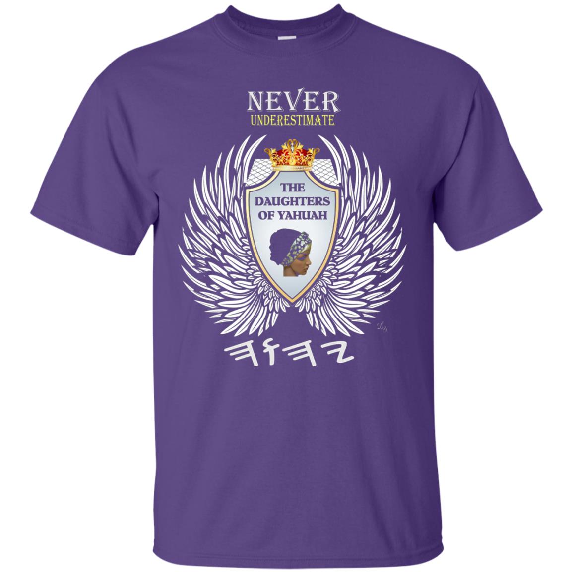 Never Underestimate The Daughters Of Yahuah Hebrew Purple