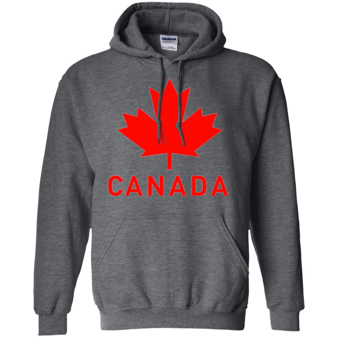 Canada Flag T-shirt Vintage Canada Flag Eh Team Dark Heather