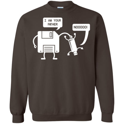 Usb Floppy Disk T-shirt I Am Your Father Dark Chocolate