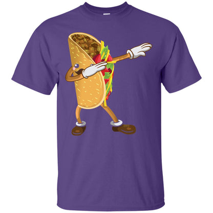 Dabbing Taco Shirt Funny Cinco De Mayo 2018 Purple