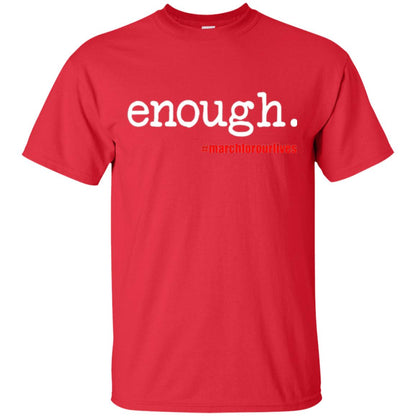 March For Our Lives Anti Gun T-shirt Red