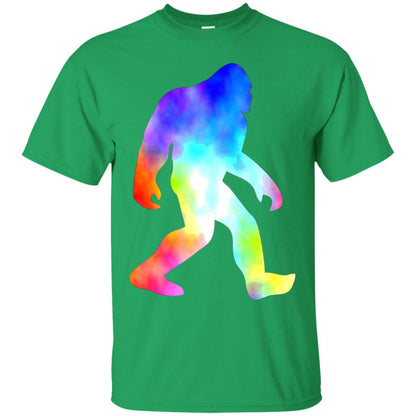 Bigfoot Sasquatch Neon T-shirt Irish Green