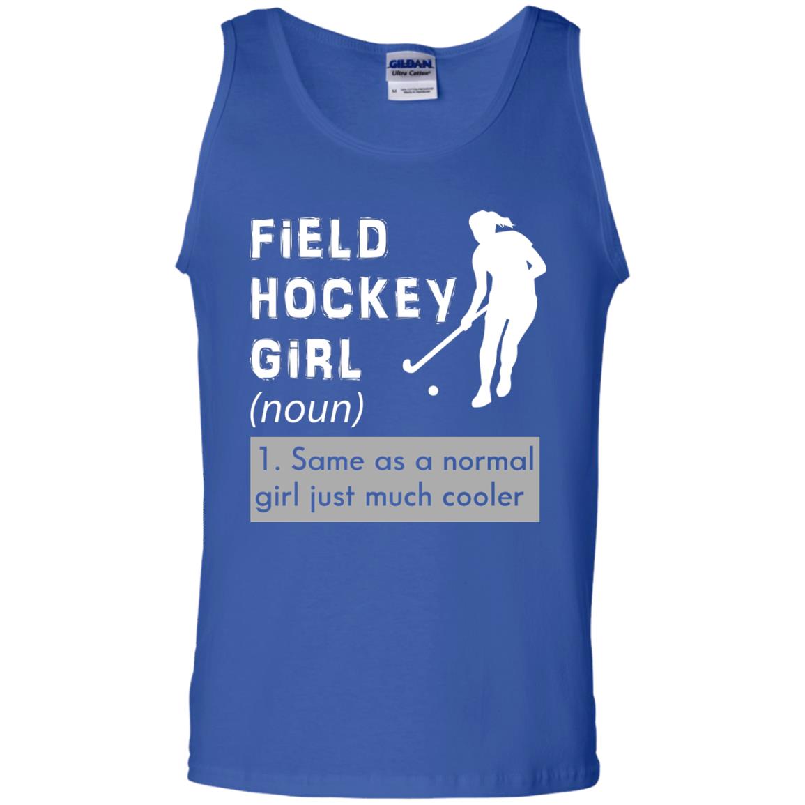 Field Hockey Girl Hockey Lover T-shirt Royal