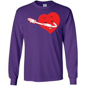 Valentine_s Day T-shirt Dabbing Heart