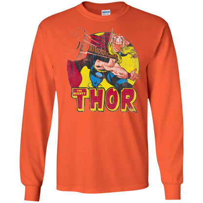 Comic Marvel T-shirt The Mighty Thor Orange