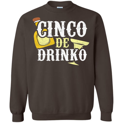 Cinco De Mayo Drinko Celebration T-shirt Dark Chocolate