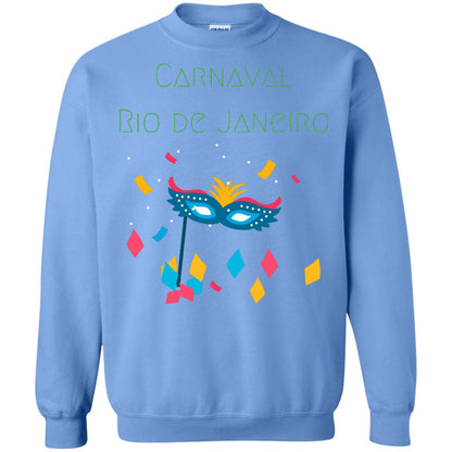 Mardi Gras T-shirt Rio Carnival Carnaval Rio De Janeiro Brazil Carolina Blue