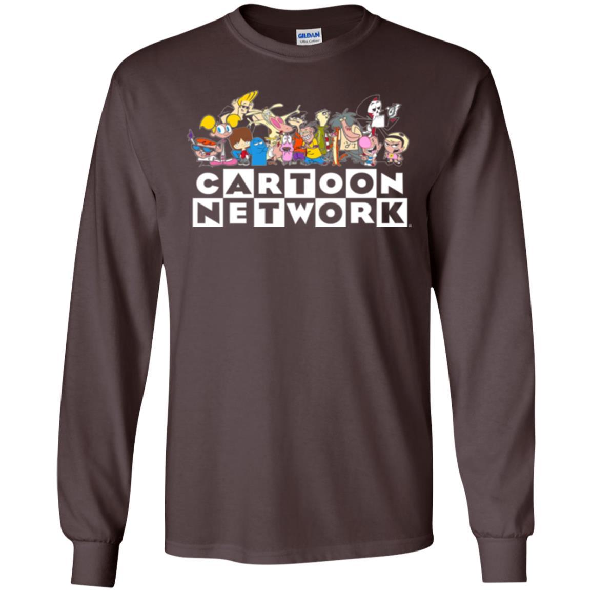 Cartoon T-shirt Classic Character Feature T-shirt Dark Chocolate