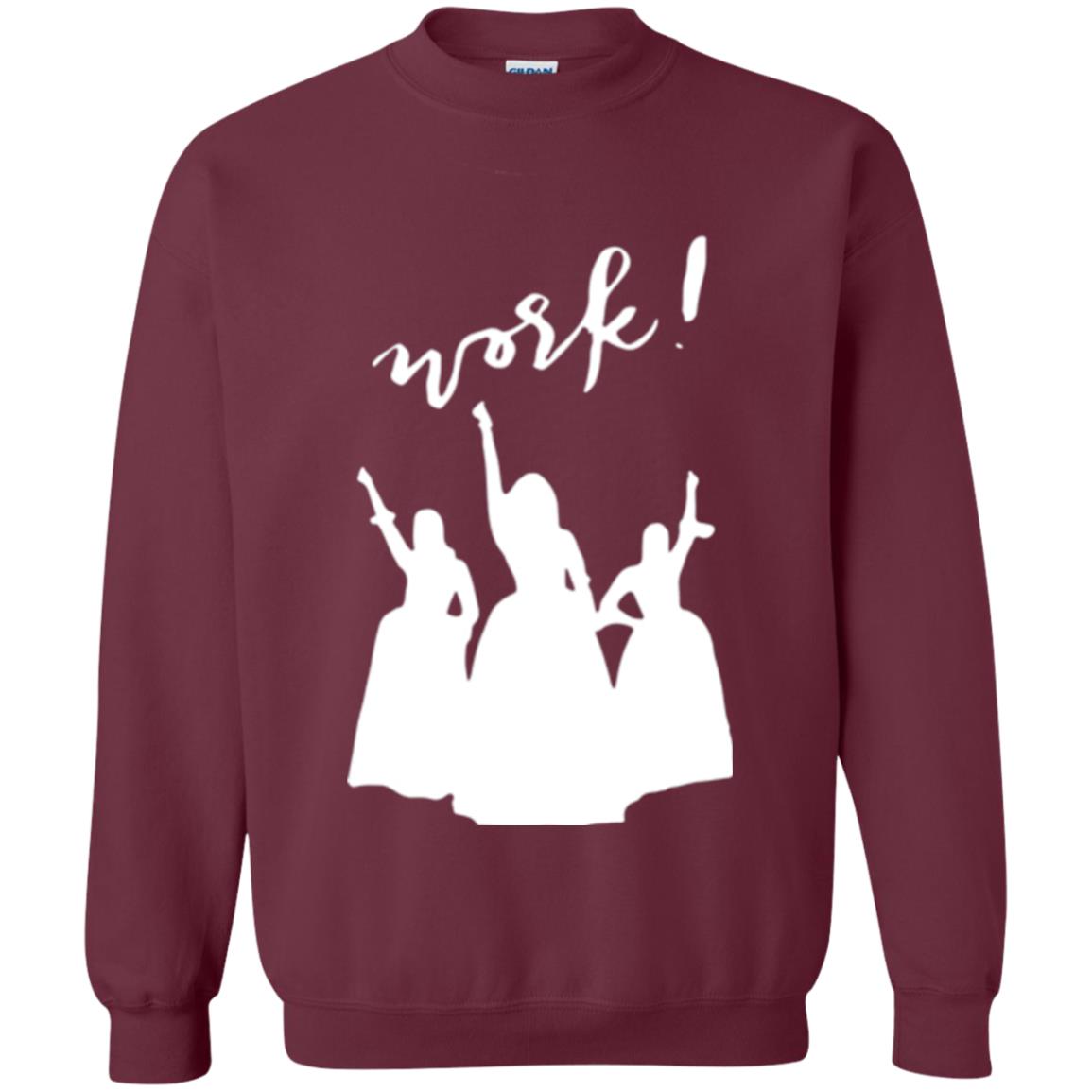 Schuyler Sisters T-shirt Work Maroon