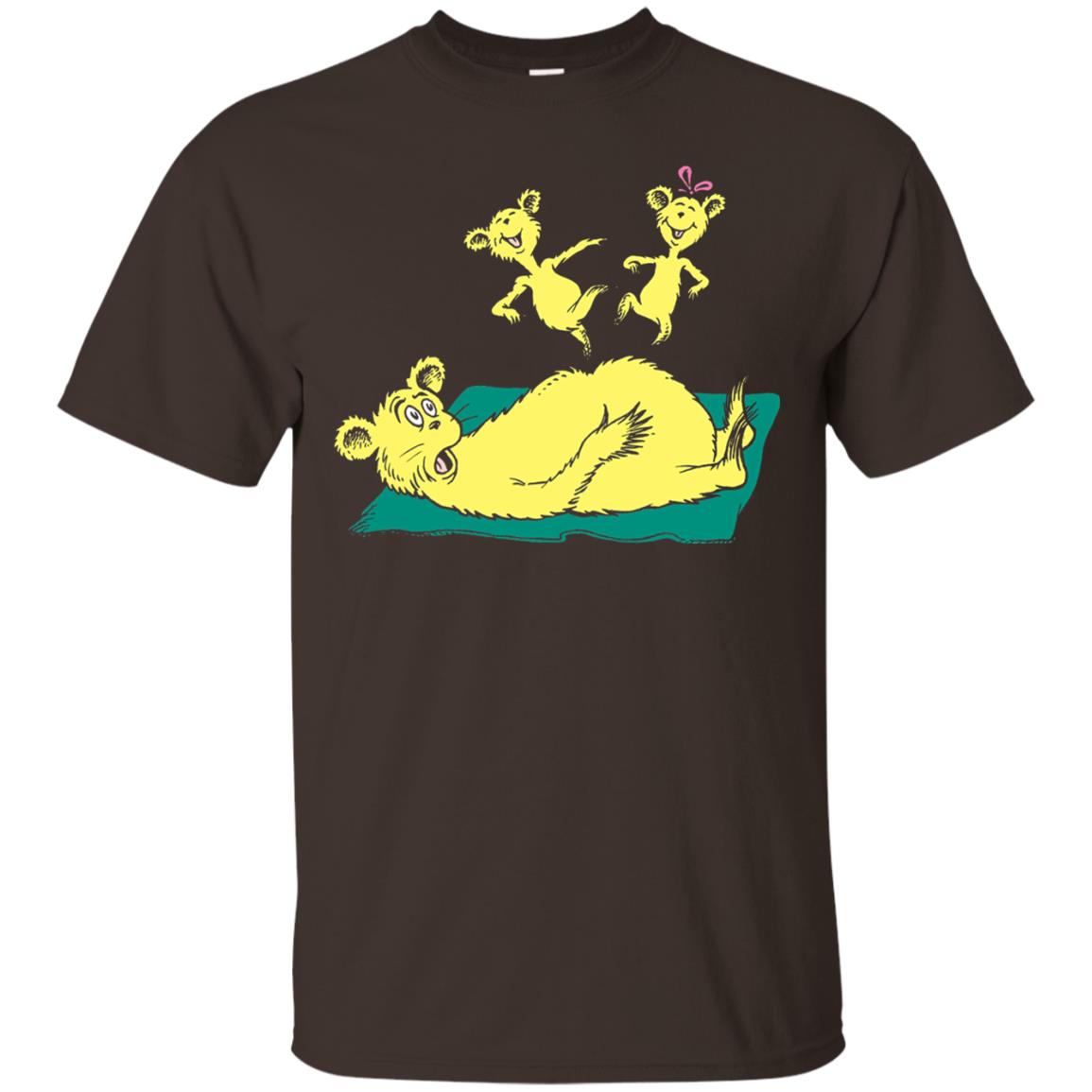 Dr. Seuss Hop On Pop Book Lover T-shirt Dark Chocolate