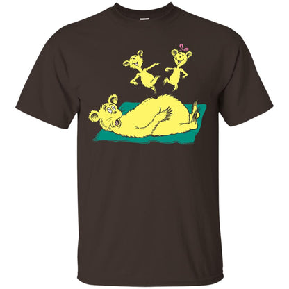 Dr. Seuss Hop On Pop Book Lover T-shirt Dark Chocolate