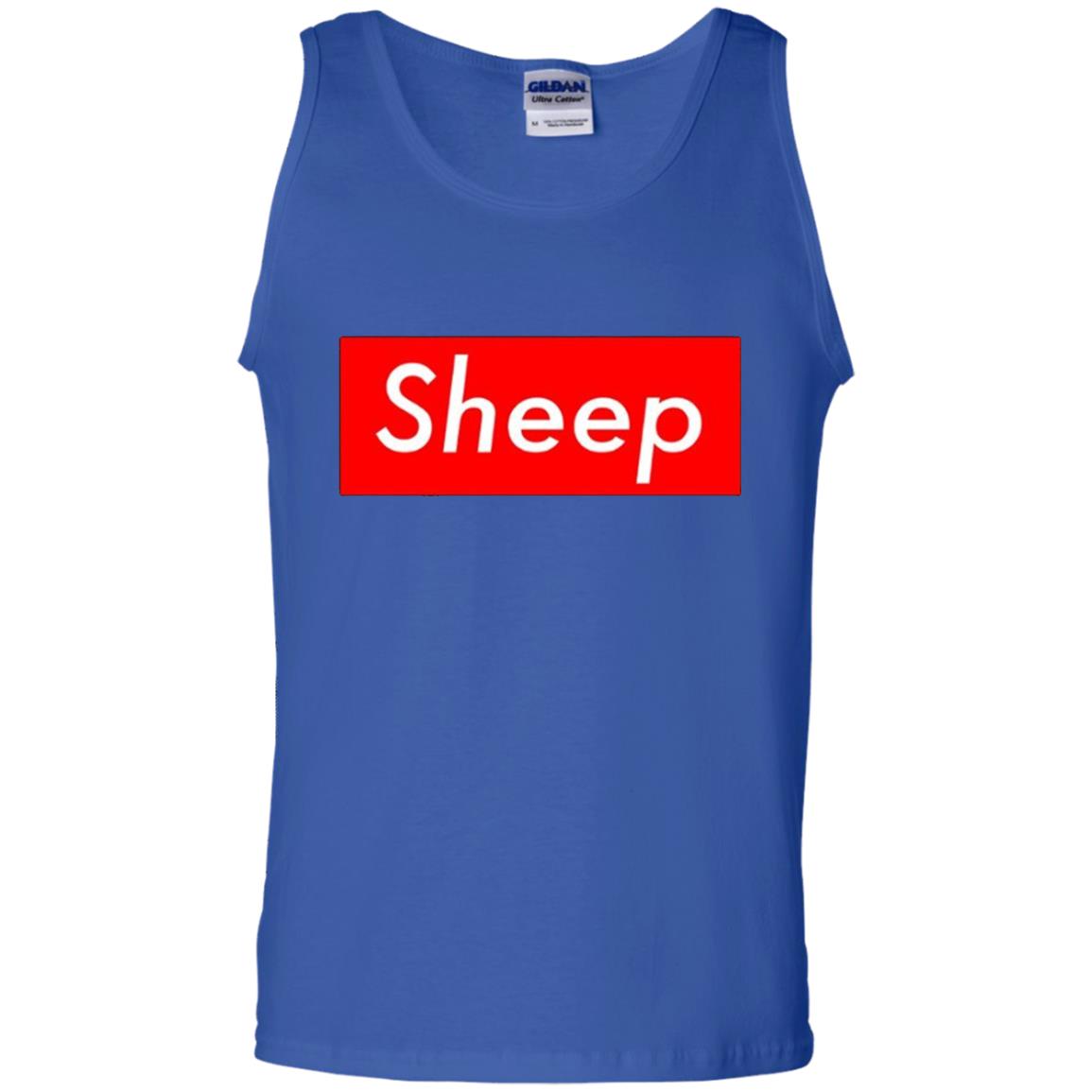 Sheep Box Logo Hype T-shirt Royal