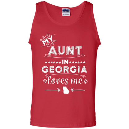 Niece T-shirt My Aunt In Georgia Loves Me Red