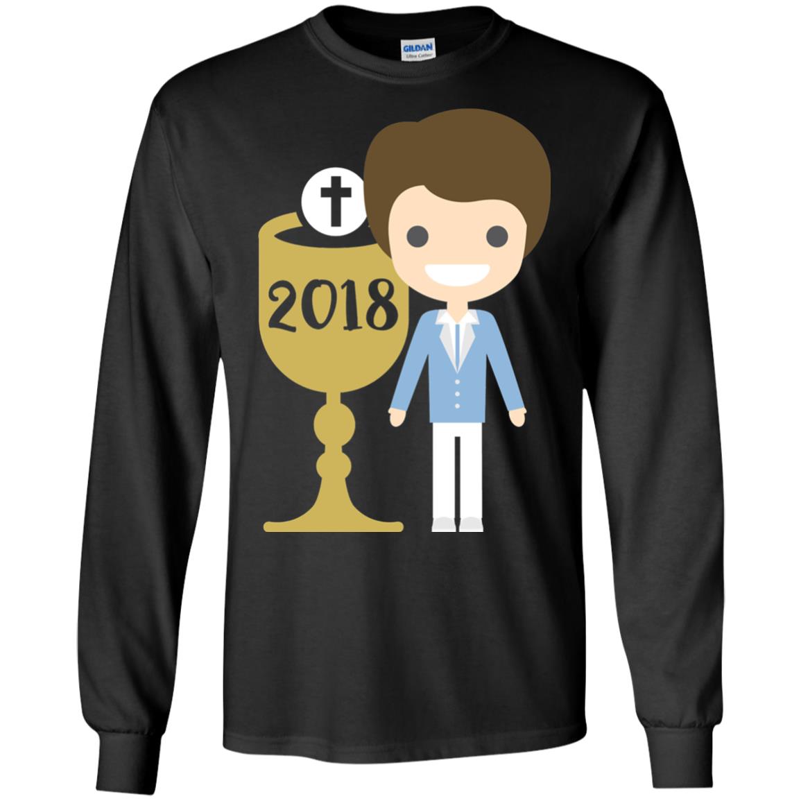 First Communion 2018 1st Holy Communion Shirt Black