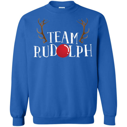 Christmas T-shirt Reindeer Team Rudolph Royal