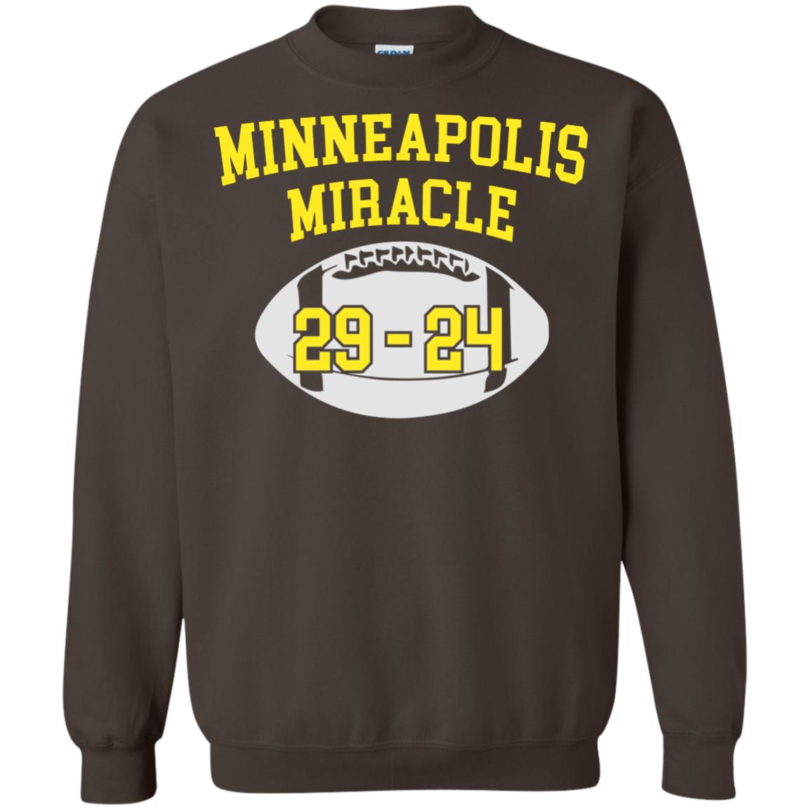 Football Lover T-shirt Minneapolis Miracle Dark Chocolate