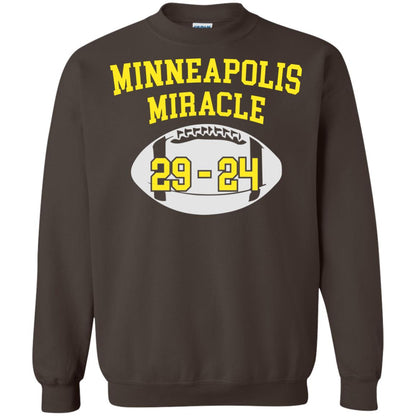 Football Lover T-shirt Minneapolis Miracle Dark Chocolate